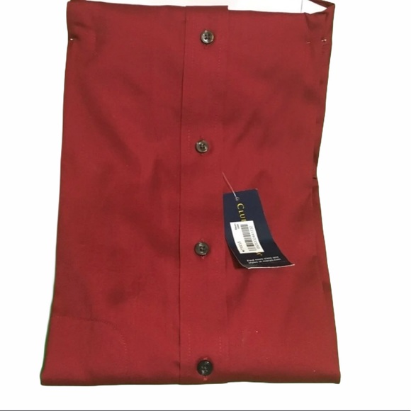 Club Room Estate Men’s Dress Shirt 15.5 32/33 NWT - Picture 6 of 8